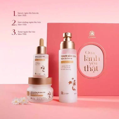 Hộp Quà Đặc Biệt Thanh Xuân Cỏ Mềm Set Quà 8/3 Ngừa Lão Hoá Da Dành Cho Mẹ Vợ Cô Giáo