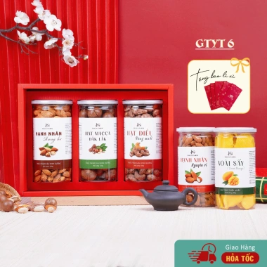 Hộp Quà DALA Bao Lì Xì – Tặng Yêu Thương, Dinh Dưỡng, Sang Trọng, Giá Ưu Đãi 410k