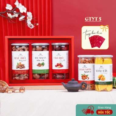Hộp Quà DALA Bao Lì Xì – Tặng Yêu Thương, Dinh Dưỡng, Sang Trọng, Giá Ưu Đãi 410k