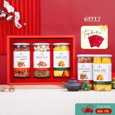 Hộp Quà DALA Bao Lì Xì – Tặng Yêu Thương, Dinh Dưỡng, Sang Trọng, Giá Ưu Đãi 410k