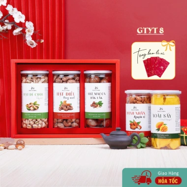 Hộp Quà DALA Bao Lì Xì – Tặng Yêu Thương, Dinh Dưỡng, Sang Trọng, Giá Ưu Đãi 410k