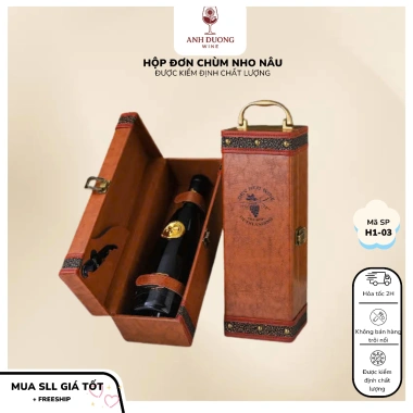 Hộp quà đựng rượu vang 2.026 - Thiết kế sang trọng, giá ưu đãi 145.000 VND 7