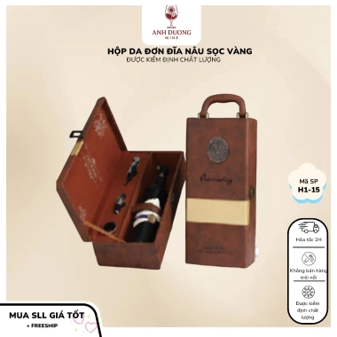 Hộp quà đựng rượu vang 2.026 - Thiết kế sang trọng, giá ưu đãi 145.000 VND 8