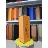 Hộp quà đựng rượu vang da màu cam H1-13 - Sang trọng, giá ưu đãi 150.000₫ 4