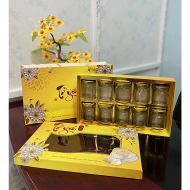 Hộp quà đựng vừa 6/10 hũ yến – không kèm hũ, giá chỉ 62.500 VND, ưu đãi giảm giá