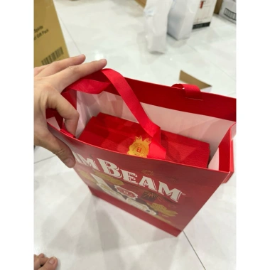 Hộp Quà JimBeam Tết 2.026 - Rượu Whisky Cao Cấp, Giảm Giá 500k (Giá Gốc 600k)