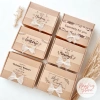 Hộp quà Kraft Vintage nắp gài, lót rơm, sinh nhật 20/11 8/3 - 19.000đ