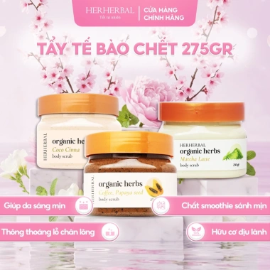 Hộp quà Lưu Hương Herherbal - Dịch vệ sinh nữ, tẩy tế bào chết - Sinh nhật 244k