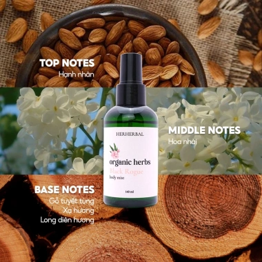 Hộp quà Lưu Hương Herherbal - Dịch vệ sinh nữ, tẩy tế bào chết - Sinh nhật 244k