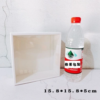 Hộp quà nắp mica trong suốt - Giáng sinh, sinh nhật, Tết, giá chỉ 20.000