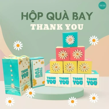 Hộp quà nảy sinh nhật - Bung bất ngờ, gập lại, quà sáng tạo, 79.000đ