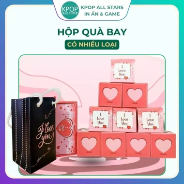 Hộp quà nảy sinh nhật - Bung bất ngờ, gập lại, quà sáng tạo, 79.000đ