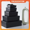 Hộp quà sinh nhật cao cấp size to gắn nơ màu đen - Quà tặng sang trọng 55k 3