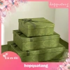 Hộp Quà Sinh Nhật Màu Xanh Cốm - Cứng Cáp, Hoa Văn Sang Trọng, Giá 34.000đ 5
