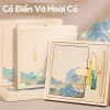 Hộp Quà Sổ Tay Sang Trọng Phong Cách Trung Hoa - Thẩm Mỹ Phương Đông, Quà Tặng Giáo Viên và Đồng Nghiệp, Giá chỉ 156.000 5