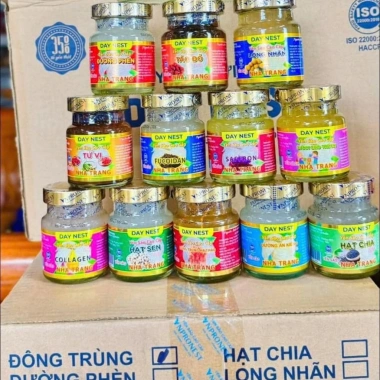 Hộp quà tặng 10 hũ yến sào mix vị 35% yến tươi Nha Trang Day Nest - Giá ưu đãi 375.000đ 3 Hộp quà tặng 10 hũ yến sào mix vị 35% yến tươi Nha Trang Day Nest - Giá ưu đãi 375.000đ 3