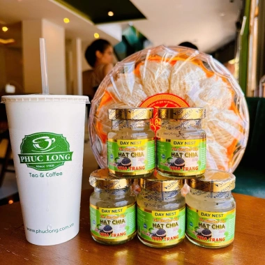 Hộp quà tặng 10 hũ yến sào mix vị 35% yến tươi Nha Trang Day Nest - Giá ưu đãi 375.000đ