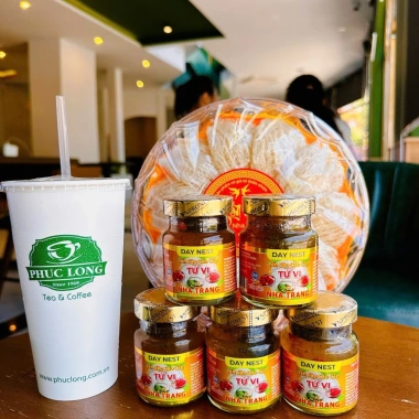 Hộp quà tặng 10 hũ yến sào mix vị 35% yến tươi Nha Trang Day Nest - Giá ưu đãi 375.000đ