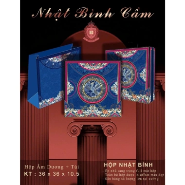 Hộp Quà Tặng Doanh Nghiệp Tết 2.026 Set Huyền Điểu Ngự Phúc - Giá ưu đãi 630.000đ