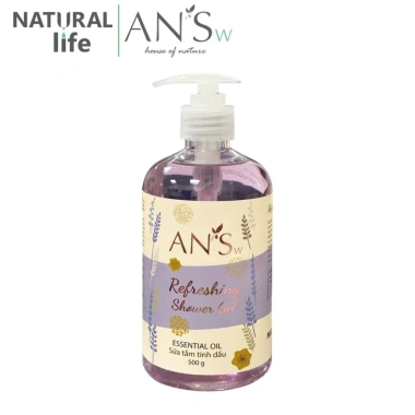 Hộp Quà Tặng Gel Tắm AN'Sw 500g Bông Tắm và Túi Giấy – Quà Sinh Nhật 8/3 20/10 Valentine 120k 7