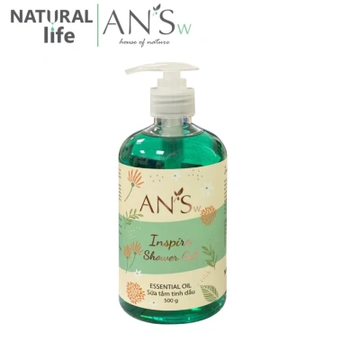 Hộp Quà Tặng Gel Tắm AN'Sw 500g Bông Tắm và Túi Giấy – Quà Sinh Nhật 8/3 20/10 Valentine 120k 8