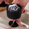 Hộp quà tặng nến thơm hoa hồng đen - Đóng ruy băng, người yêu KILIG CHARM KS11 5