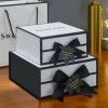 Hộp Quà Tặng Sinh Nhật và Valentine 30x20x11cm - Giấy Rơm Sang Trọng Kèm Túi Giấy 2
