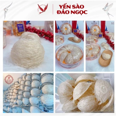 Hộp Quà Tặng Tổ Yến Tinh Chế Rút Lông Nước - Yến Sào Khánh Hoà, Đảo Ngọc - Ưu đãi 1,629,060₫ 4