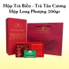 Hộp Quà Tặng Trà Tân Cương & Ô Long Long Phượng 200g - Cao Cấp, Túi Xách, 430k
