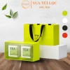 Hộp quà tặng trà Tết 2.026 bằng thiếc kèm túi xách - HVL TEA, giảm còn 170.000đ