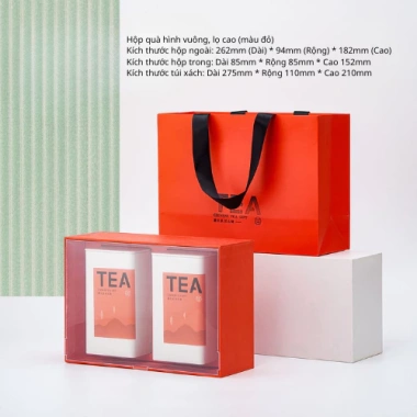 Hộp quà tặng trà Tết 2.026 bằng thiếc kèm túi xách - HVL TEA, giảm còn 170.000đ 7 Hộp quà tặng trà Tết 2.026 bằng thiếc kèm túi xách - HVL TEA, giảm còn 170.000đ 7