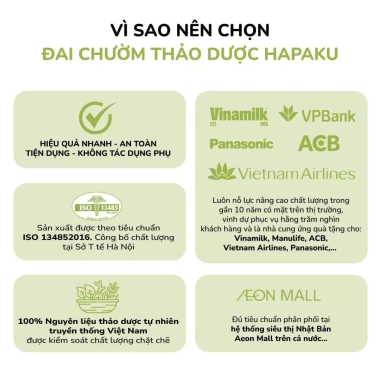 Hộp Quà Tặng Trung Thu và 8/3 HAPAKU Thảo Dược Sức Khỏe Quà Mẹ Người Yêu 140k