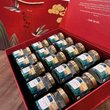 Hộp Quà Tết 15 Hũ Yến Chưng Sẵn 0.4gr 30% Tổ Yến 70ml - Nước Yến - Quà Cao Cấp 1.065.000 VND 6
