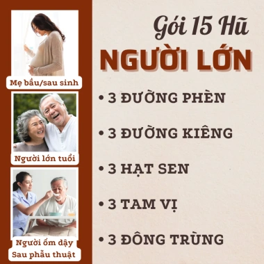 Hộp Quà Tết 15 Hũ Yến Chưng Sẵn 0.4gr 30% Tổ Yến 70ml - Nước Yến - Quà Cao Cấp 1.065.000 VND 7