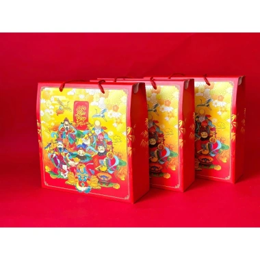 Hộp Quà Tết 2.026 Carton bồi không túi - Xuân Đắc Lộc Giá chỉ 33.000đ