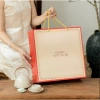 Hộp Quà Tết Âm Dương Vườn Xuân - Hộp Cứng Quây Đựng Rượu, Quà Biếu kèm Túi Xách 5