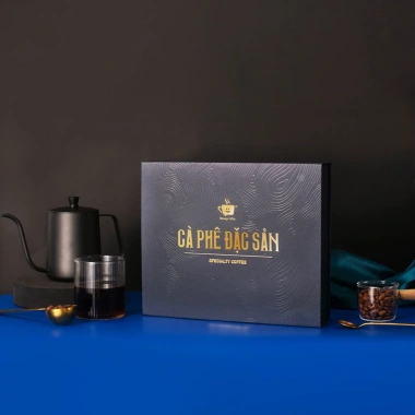 Hộp Quà Tết Cà Phê Đặc Sản - Combo Café Specialty Sang Trọng, Giá 550k Message Coffee