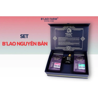 Hộp Quà Tết Cao Cấp BLAO FARM – Trà Cascara, Cà Phê Thượng Hạng, Phin Nhôm, Thìa – 710.000₫ 4