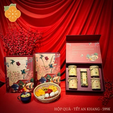 Hộp Quà Tết Đà Lạt 2.026 Sang Trọng, Giá Rẻ, Ngon Lạ - Chỉ 333.000 VND