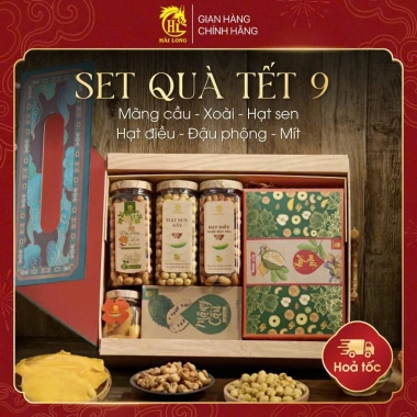 Hộp Quà Tết Dinh Dưỡng Set 09 - Thịnh Vượng Hải Long, Giá ưu đãi 1,241,000 VND