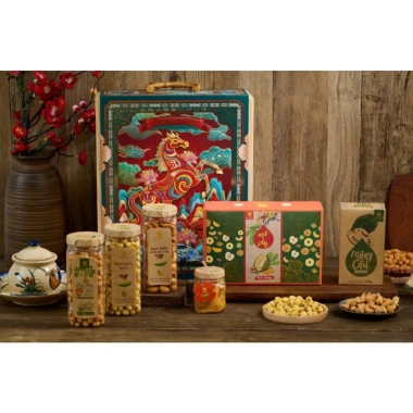 Hộp Quà Tết Dinh Dưỡng Set 09 - Thịnh Vượng Hải Long, Giá ưu đãi 1,241,000 VND 3 Hộp Quà Tết Dinh Dưỡng Set 09 - Thịnh Vượng Hải Long, Giá ưu đãi 1,241,000 VND 3