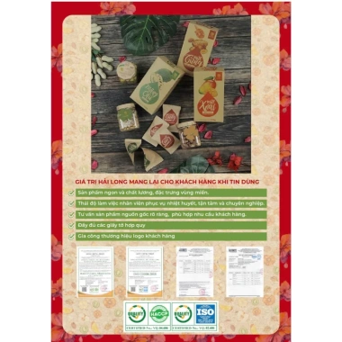 Hộp Quà Tết Dinh Dưỡng Set 09 - Thịnh Vượng Hải Long, Giá ưu đãi 1,241,000 VND