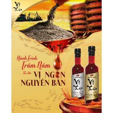 Hộp Quà Tết Gia Vị Nước Mắm Barona Vi Xua Premium 40N - 2 chai 500ml, Giá ưu đãi 295k 3