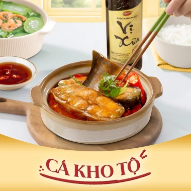 Hộp Quà Tết Gia Vị Nước Mắm Barona Vi Xua Premium 40N - 2 chai 500ml, Giá ưu đãi 295k 4