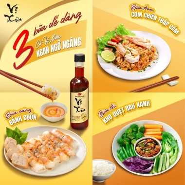 Hộp Quà Tết Gia Vị Nước Mắm Barona Vi Xua Premium 40N - 2 chai 500ml, Giá ưu đãi 295k 6