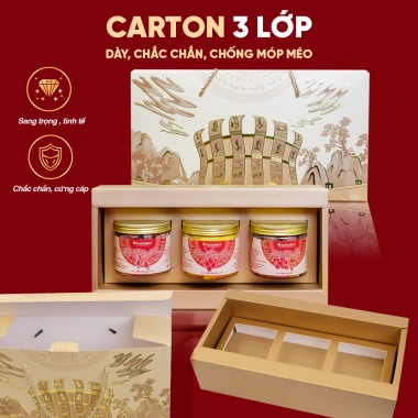 Hộp quà Tết Lạc Hồng sang trọng - Hạt dinh dưỡng TANU NUTS, giảm còn 409.000đ 6