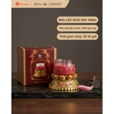 Hộp Quà Tết Lộc Xuân 2.026 - Bộ Nến Thơm và Tinh Dầu Wax Air Sang Trọng Độc Đáo