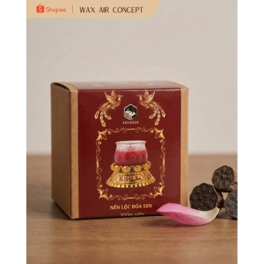 Hộp Quà Tết Lộc Xuân 2.026 - Bộ Nến Thơm và Tinh Dầu Wax Air Sang Trọng Độc Đáo