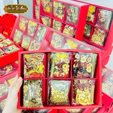 Hộp Quà Tết Lục Trà Thảo Mộc Sài Thành - Quà Biếu Sang Trọng, Giảm Giá Đặc Biệt 268k 6