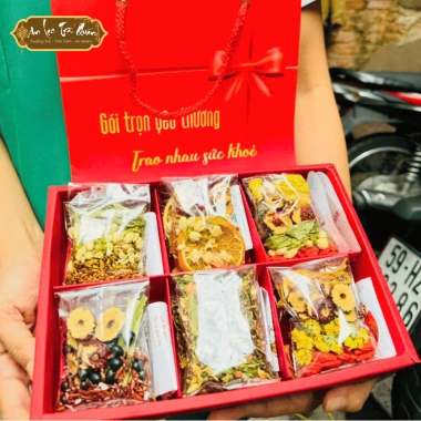 Hộp Quà Tết Lục Trà Thảo Mộc Sài Thành - Quà Biếu Sang Trọng, Giảm Giá Đặc Biệt 268k 7